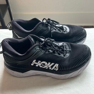 Hoka Bondi 7 Black Sneakers Women